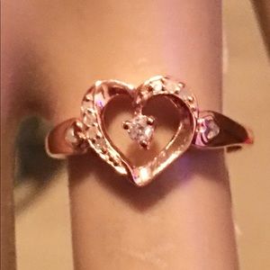 Diamond 💎 Heart ❤️ Ring